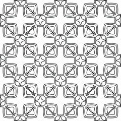 Vector geometric pattern. Repeating elements stylish background abstract ornament for wallpapers and 
backgrounds. Black and white colors
backgrounds. Black and white colors