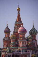 Fototapeta na wymiar St. Basil's Cathedral in Moscow, view from all sides