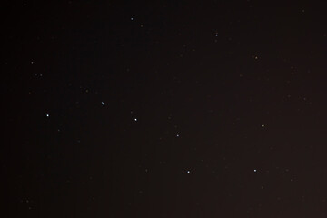 Big Dipper constellation at night