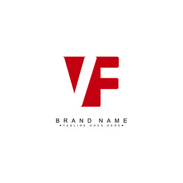 Initial Letter VF Logo - Minimal Business Logo
