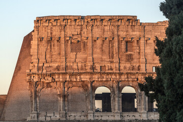 Monument historique &agrave; Rome