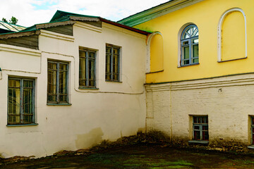 Classical architecture of Yaroslavl, a city in Russia.
