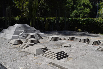 Mexico piramides maqueta
