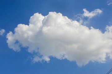 Obraz na płótnie Canvas blue sky and clouds