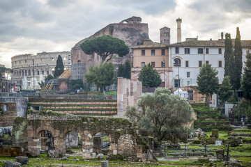 Obraz premium Balade à Rome