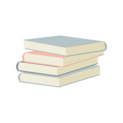 Flat Books Icon