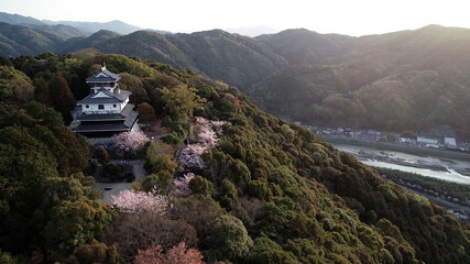 Japan view from the mountain