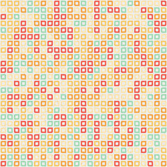 Abstract Geometric Pattern generative computational art illustration