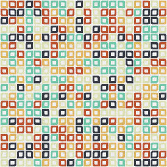 Abstract Geometric Pattern generative computational art illustration