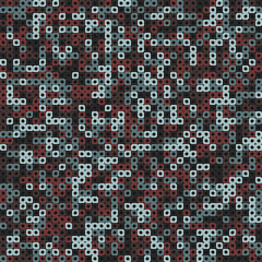 Abstract Geometric Pattern generative computational art illustration