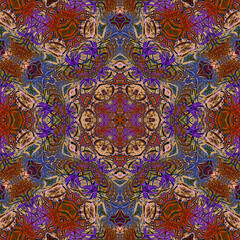 abstract colorful fractal pattern