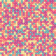 Abstract Geometric Pattern generative computational art illustration