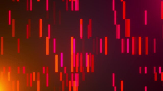 Geometric 3d render shower of decorative starry short lines. Digital waterfall made futuristic straight shapes with random repetition. Tears outer space falling in rays bright stars.