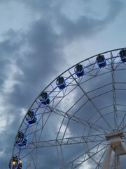 ferris wheel on a sky