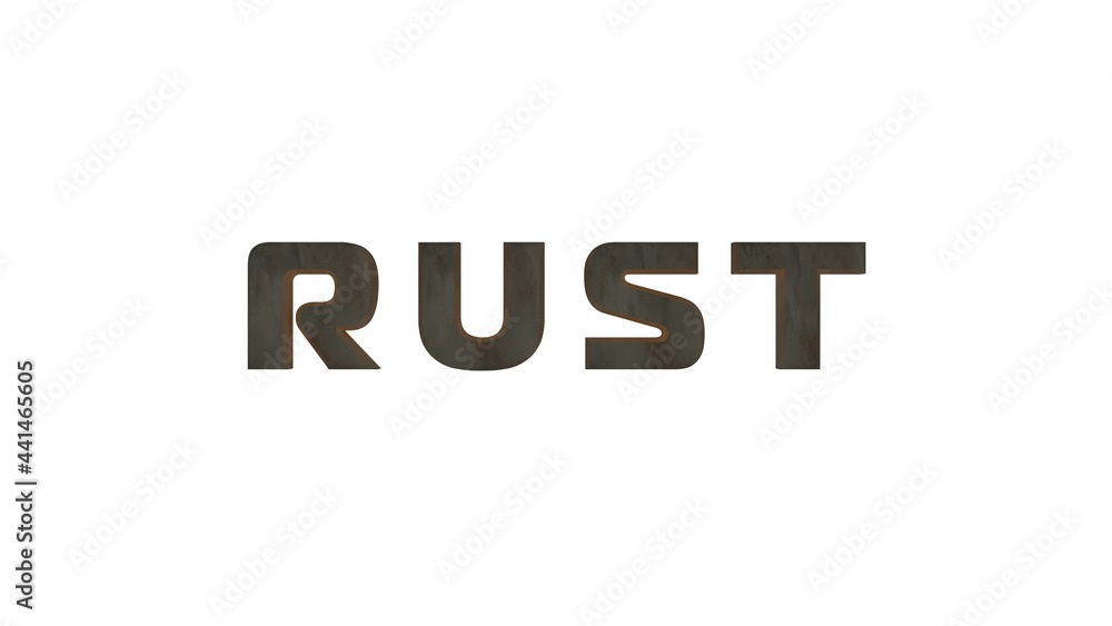 Poster gray 3d text 