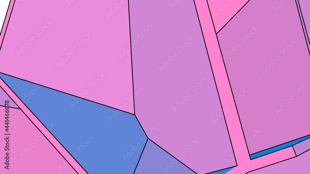 Poster pink abstract background of lines and planes. desktop wallpaper. screensaver. rendering an image.