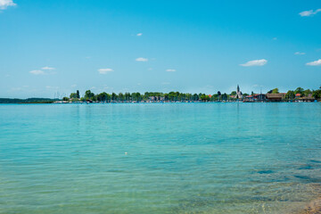 Chiemsee an einem sonnigen Sommertag