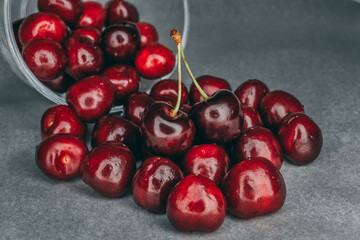 cherries in a bowl