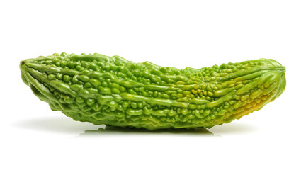 Bitter melon , Bitter gourd on white background
