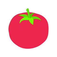 Tomato Vegetable Fruit Emoji Vector Design. Art Illustration Agriculture Food Farm Product.