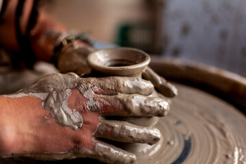 hands of a potter