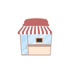 Isolated shop building icon City store