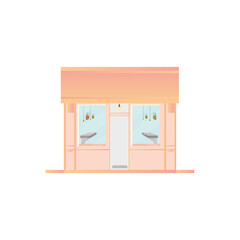 Isolated shop building icon City store