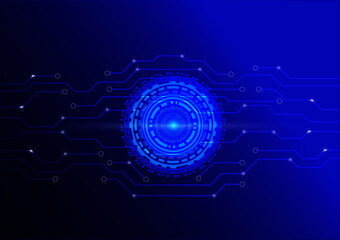 Obraz premium abstract technology background