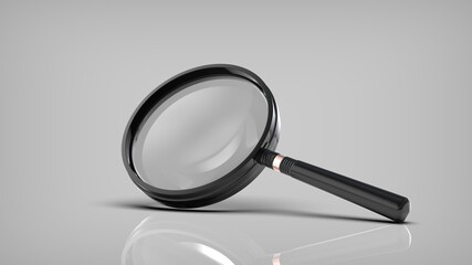 MAGNIFYING GLASS 3D RENDER