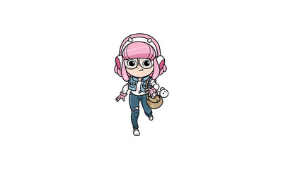 Female Streamer Character RG