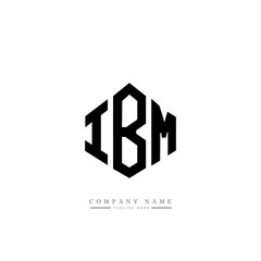 IBM letter logo design with polygon shape. IBM polygon logo monogram. IBM cube logo design. IBM hexagon vector logo template white and black colors. IBM monogram. IBM business and real estate logo. 