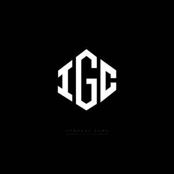 IGC letter logo design with polygon shape. IGC polygon logo monogram. IGC cube logo design. IGC hexagon vector logo template white and black colors. IGC monogram. IGC business and real estate logo. 