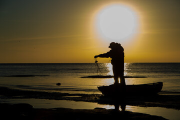 person on the beach