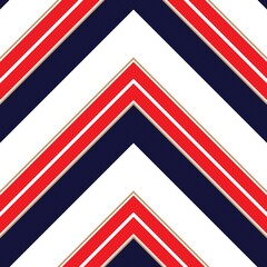 Red Chevron Diagonal Stripes seamless pattern background