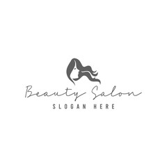 Beauty salon logo design premium