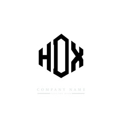 HDX letter logo design with polygon shape. HDX polygon logo monogram. HDX cube logo design. HDX hexagon vector logo template white and black colors. HDX monogram. HDX business and real estate logo. 