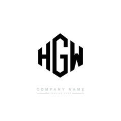 HGW letter logo design with polygon shape. HGW polygon logo monogram. HGW cube logo design. HGW hexagon vector logo template white and black colors. HGW monogram. HGW business and real estate logo. 