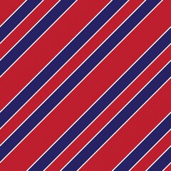 Naklejka premium Red diagonal striped seamless pattern background