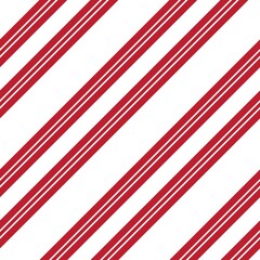Naklejka premium Red diagonal striped seamless pattern background