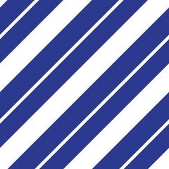 Blue diagonal striped seamless pattern background