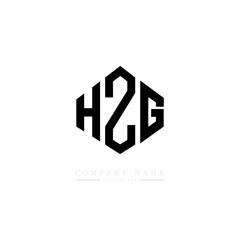 HZG letter logo design with polygon shape. HZG polygon logo monogram. HZG cube logo design. HZG hexagon vector logo template white and black colors. HZG monogram. HZG business and real estate logo. 