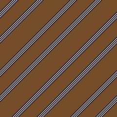 Brown Taupe diagonal striped seamless pattern background