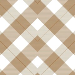 Brown Chevron Plaid Tartan textured Pattern Design