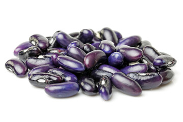 kidney bean on white background 