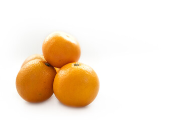 Group of Valencia orange or Navel orange
