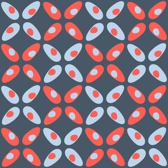 Spotted abstract seamless pattern - decorative accent for any surfaces.