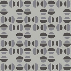 Fototapeta na wymiar Spotted abstract seamless pattern - decorative accent for any surfaces.