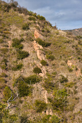 Hiking the Franklin Trail in Carpinteria California
