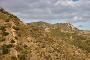 Hiking the Franklin Trail in Carpinteria California