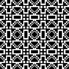 black and white seamless pattern